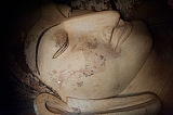 Liegender Buddha Manuha Tempel Bagan Myanmar