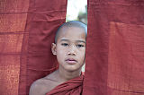 Buddhistischer Novize Hsipaw Myanmar